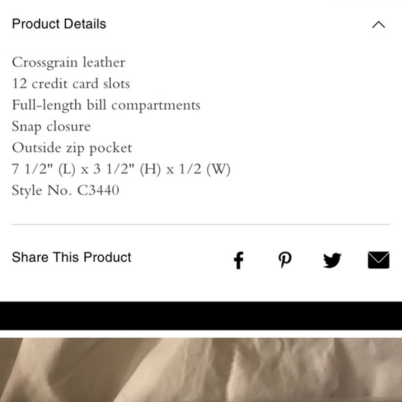 New, Coach Slim Wallet - Picture 4 of 4